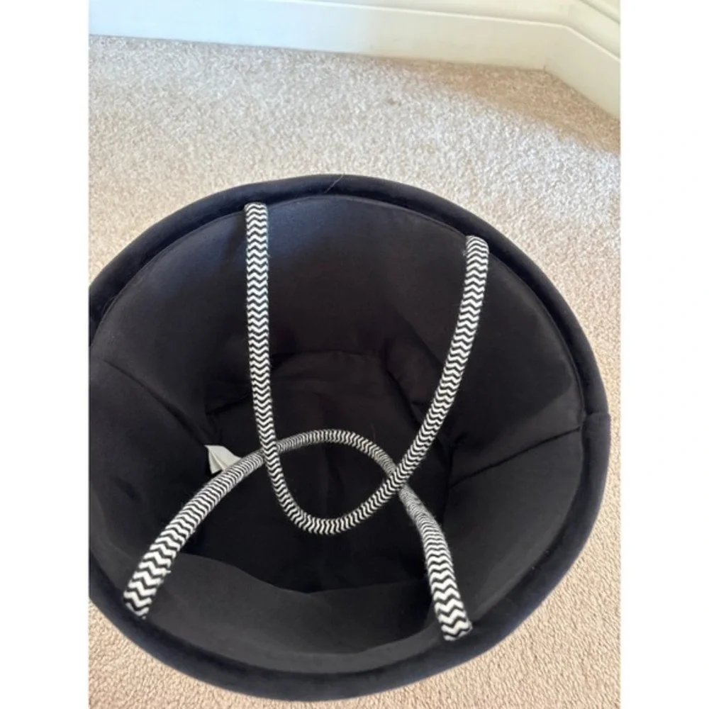 Halloween Skeleton Treat Bag Candy Pail‎ Bucket Basket Decor Black White